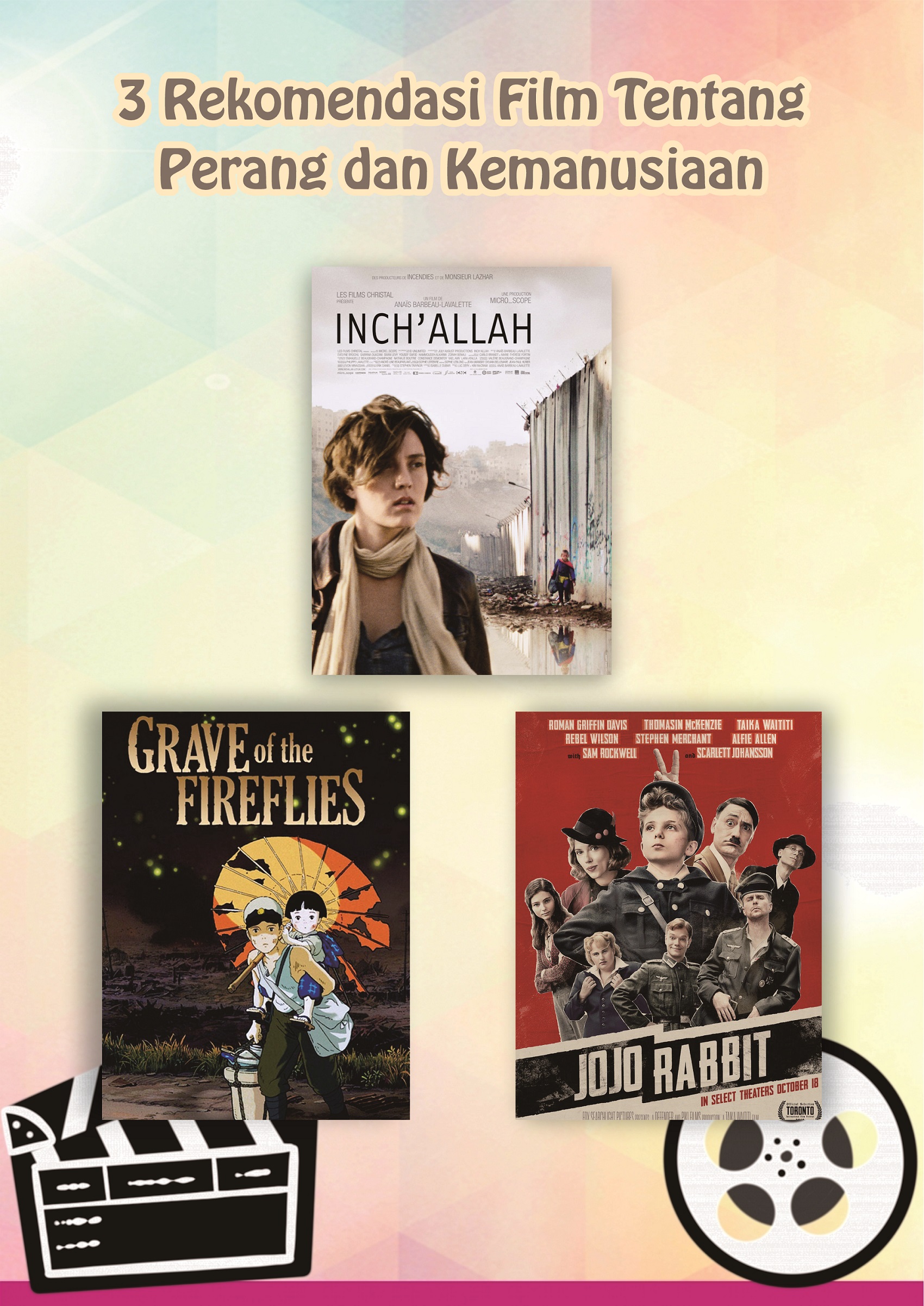 Read more about the article 3 Rekomendasi Film Tentang Perang dan Kemanusiaan