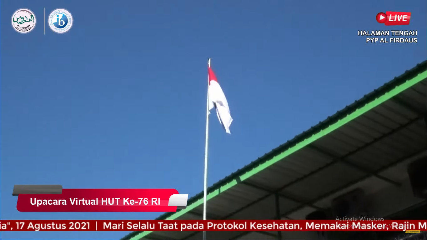 Read more about the article “Semangat Tak Terpatahkan oleh Pandemi, Al Firdaus Tetap Selenggarakan Upacara Kemerdekaan Meski Secara Virtual”