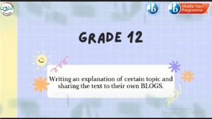 Read more about the article Summative Assessment English Grade 12