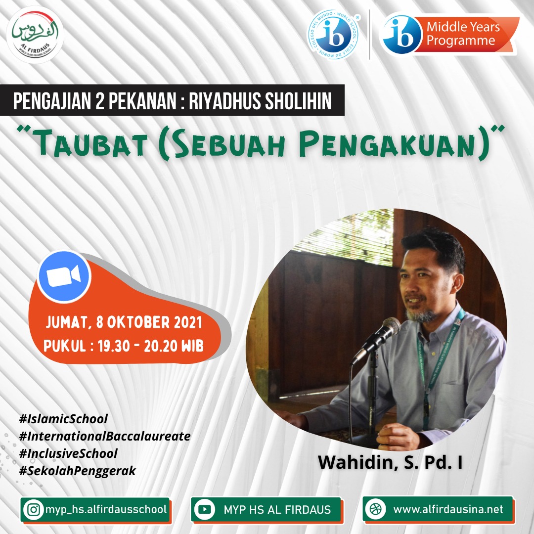 Read more about the article Riyadhus Sholihin: Taubat Itu Sebuah Pengakuan