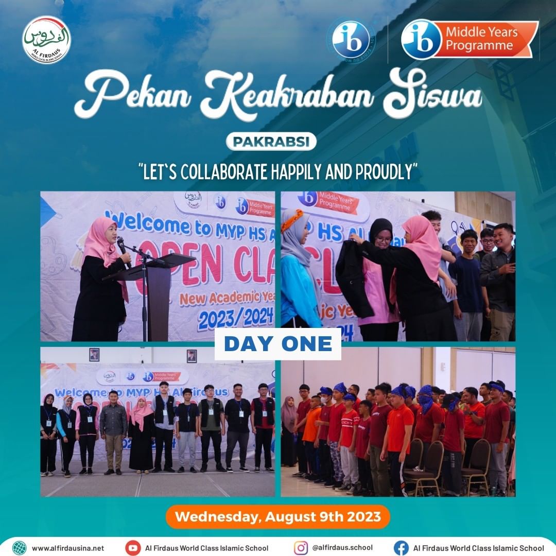 Read more about the article PAKRABSI MYP-HS AL FIRDAUS – DAY ONE